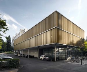 Sonnenschutzsystem für neues Bürogebäude der Genossenschaft FAMBAU in Bern-Bümpliz